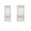 Zelfklevend behang voor deuren met ornament 6