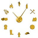 Zelfklevende wandklok G2075 6