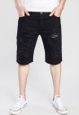 Zerrissene Jeansshorts für Herren 4