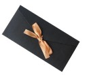 Zestaw 10 sztuk kolorowych kopert z wiązaniem na kokardkę 22 × 10,8 cm papierowe koperty na listy, życzenia i pieniężne prezenty 11