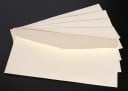 Zestaw 10 sztuk papierowych kopert 22 × 11 cm koperty na listy, dokumenty i życzenia z zamknięciem klapki 3 warianty 3