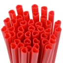 Zestaw 10 sztuk słomek Serce 22,8 cm Średnica 0,7 cm Jednorazowe słomki na wieczór panieński wesele imprezę 11