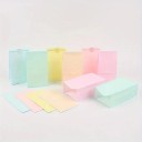 Zestaw 12 sztuk papierowych torebek prezentowych 13 × 8 × 24 cm, kolorowe papierowe torby z płaskim dnem na prezenty i dekoracje 4