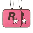 Zestaw 2 Rockstar Wiszących Odświeżaczy Powietrza Samochodowego Zapach Do Wnętrza Aromatyczne Tabletki Dekoracja Olejkiem Eterycznym 4