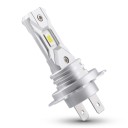 Zestaw 2 szt. LED żarówek samochodowych LupuAuto H7 18 000 lm 6000 K Białe światło Bez wentylatora Wymiary 8 x 7 x 4 cm Do reflektorów samochodowych 1