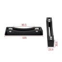 Zestaw 2 szt. uchwytów na cewki filamentu 165 × 30,6 × 23,9 mm z łożyskami i podkładką antypoślizgową Stabilny stojak do druku 3D z materiałów PLA 5