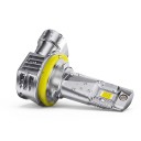 Zestaw 2 sztuk LED żarówek samochodowych AUXITO A1 9005 HB3 12 000 lm 50 W Kompaktowa metalowa obudowa 6500 K Białe światło Do reflektorów samochodowych 2