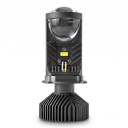 Zestaw 2 sztuk LED żarówek samochodowych H4 9003 HB2 Hi Lo 20 000 lm 6000 K Soczewka projektora i żebrowany radiator Białe światło Do reflektorów 2