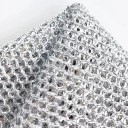 Zestaw 3 sztuk Ściereczek czyszczących 20 x 20 cm Mikrofibra PVA Włókna metalowe Jednowarstwowa Kuchenną ściereczka do naczyń 3