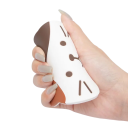 Zestaw 5 sztuk silikonowych podkładek 10x8 cm pod szklanki z motywem kota, wodoodporne i żaroodporne podkładki pod kubek i szklankę na stół 5