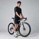 Zestaw kół SUPERTEAM 700C Felg 50 mm Fala Profil Clincher Bezdętkowy Szybkozłączka 100 i 135 mm SRAM XDR Czarny Do hamulców tarczowych 5