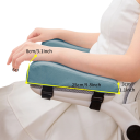 Zestaw piankowych podłokietników do krzesła 2 szt. ergonomiczne podkładki 25 × 8 × 6 cm dla wygodnego podparcia rąk 4