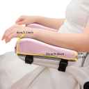 Zestaw piankowych podłokietników do krzesła 2 szt. ergonomiczne podkładki 25 × 8 × 6 cm dla wygodnego podparcia rąk 6