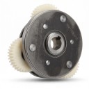 Zestaw sprzęgła do silnika roweru elektrycznego Nylonowe zębatki 36T z łożyskami 608Z Stal i nylon Biały i srebrny Dla silników 500–750 W 2