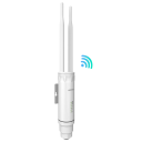 Zewnętrzny WiFi router dwupasmowy AP 1200 Mb/s 2,4 GHz i 5,8 GHz PoE gigabitowy Ethernet wodoodporny biały access point do sieci zewnętrznej 3