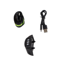 Zgardă electrică de dresaj pentru câini, anti-lătrat, reglabilă, cu șoc sonor, USB, reîncărcabilă, cu 7 niveluri de intensitate, 6V 4