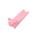 Zgura de siliciu pentru uși 9,3 x 2,6 x 3,5 cm Coadă de amortizare împotriva închiderii Porc roz Zgura de siguranță pentru acasă Birou Cameră pentru copii 4