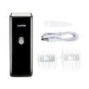 Zgura electrică pentru tăierea blănii animalelor de companie 45 x 30 x 122 mm 2 capete de tăiere încărcare USB 90 min utilizare oțel inoxidabil 2