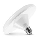 Žiarovka UFO E27 Plochý guľatý tvar s kužeľovým hrdlom 100 W 21 x 9 cm Hliník a polykarbonát Biele prevedenie Pre sieťové napätie 220 V 3