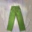 Zielone spodnie damskie ze wzorem 2