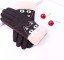 Zimné dámske rukavice s mačkou 6