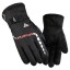 Zimné zateplené rukavice Pánske vetruodolné rukavice pre mužov Snehové rukavice s protišmykovým dizajnom Lyžiarske rukavice s uťahovacím pásikom cez zápästie 1