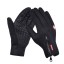 Zimné zateplené unisex rukavice Športové teplé rukavice s podporou dotyku dipleja pre mužov aj ženy 1