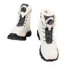 Zimní boty pánské kotníkové zateplené se šněrováním a otočným utahováním Svršek z PU kůže a bavlny Podešev z PVC Na zimu i do terénu 8