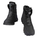 Zimní boty pánské kotníkové zateplené se šněrováním a otočným utahováním Svršek z PU kůže a bavlny Podešev z PVC Na zimu i do terénu 7