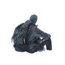 Zimní péřové kalhoty 27 x 13 x 13 cm Unisex teplé nylonové kalhoty na zip s kapsami na zip a pasem na tkaničku pro zimní venkovní 5