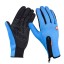 Zimní zateplené unisex rukavice Sportovní teplé rukavice s podporou dotyku dipleje pro muže i ženy 4