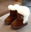 Zimowe buty dziewczęce z futrem 10
