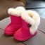Zimowe buty dziewczęce z futrem 8