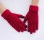 Zimowe rękawiczki damskie dotykają 3