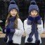 Zimowy zestaw damski z czapką, szalikiem i rękawiczkami 4