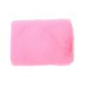 Zitting voor armsteun in de auto 29 x 19,5 cm Roze pluche verwarmende hoes van kunstbont van konijnen Zachte donzige hoes voor de console 2