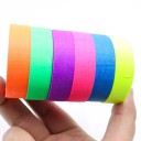 Zjawiskowa bawełniana taśma klejąca 5 m x 13 mm Neonowe fluorescencyjne samoprzylepne taśmy świecące w świetle UV 6