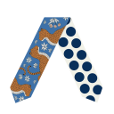 Zmienny damski wąski szalik 88 x 11 cm Cienki modny szalik na włosy i szyję Opaska dla kobiet Dodatek do torebki Cztery pory roku 5