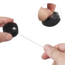 Značkovací nit na obočí 10 m Hnědá předbarvená nit v plastovém pouzdře pro přesné vyznačení tvaru obočí 2