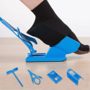 Zokni fel- és levételét segítő eszköz 27 x 18 x 11 cm Ergonomikus segédeszköz idősek és mozgáskorlátozottak számára PP műanyagból 2