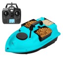 Zöld GPS etetőcsónak 50 x 26 x 21 cm 12000 mAh 3 etetőkamra 500 m hatótávolság automatikus visszatérés 1