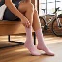 Zomer fietssokken antislip met siliconen Ademend mesh Voor mannen en vrouwen Wedstrijd Fietsen en spinning 11