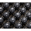 Zomermat voor autostoel met houten kralen Ademend koeloppervlak voor comfortabel reizen Ventilatie van de stoel Massage-effect 2