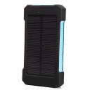 Zonne-energie powerbank met zaklamp 20.000 mAh 5