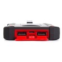 Zonne-energie powerbank met zaklamp 20.000 mAh 2