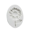 Zonnebloem siliconen mal 2