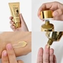 Zonnebrandcrème 100 ml met aloë vera en vitamine E Natuurlijke bruining in de zon Lichte textuur Zonder SPF Voor lichaam gezicht handen en voeten 2