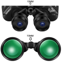 Zoomkikare 20-60x70 BaK4 Porro optik 70 mm objektiv centralt fokus för observation av natur, landskap och avlägsna objekt 3