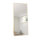 Zrcadlo na zeď i k opření 180 x 80 cm Tvrzené sklo v hliníkovém rámu Nezkreslený odraz celé postavy Do šatny předsíně i salonu 1