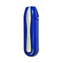 Zsebtisztító szemüvegekhez kefével és tisztítópárnákkal Kétoldalas lencsetisztítás Védőtok ABS és TPE anyag 9,5 x 3 x 2,5 cm 3